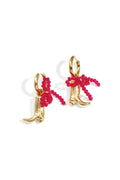 Tropfenohrringe, Schleife, Knotenstiefel, lässig, täglich, einfache Serie, Damenschmuck