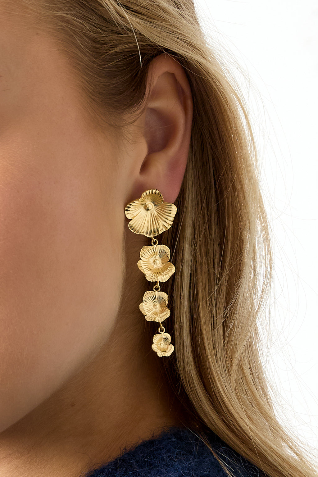 Baumelnde Ohrringe Blume Lässig Täglich Versammlung/Party Einfache Serie Damenschmuck