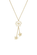 Edelstahl-Anhänger, Blumen-Serie „Schlicht und alltagstauglich“, Damenschmuck