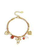 Edelstahl Charm Armbänder Herz Casual Täglich Einfache Serie frauen schmuck