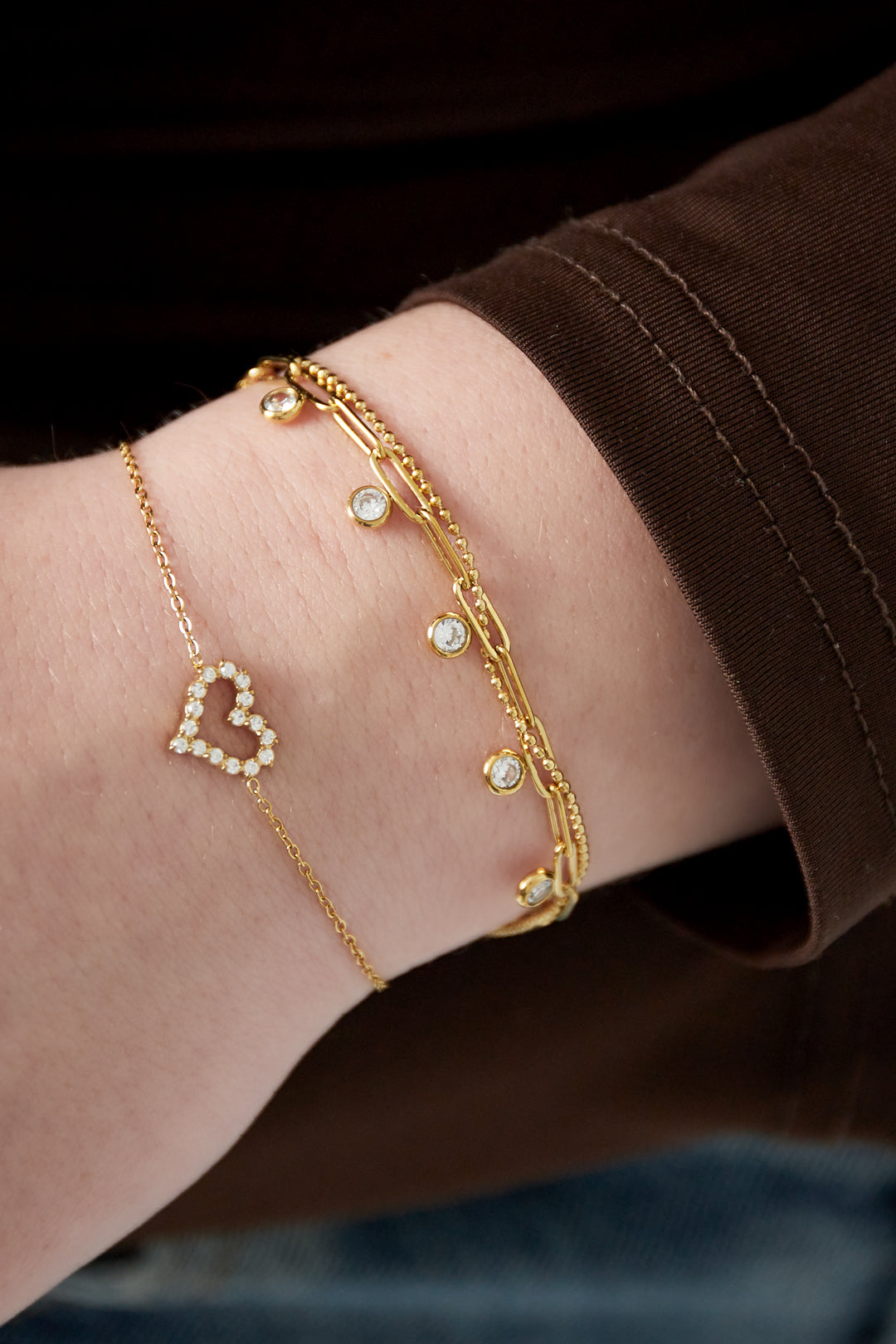 Funkelndes Armband