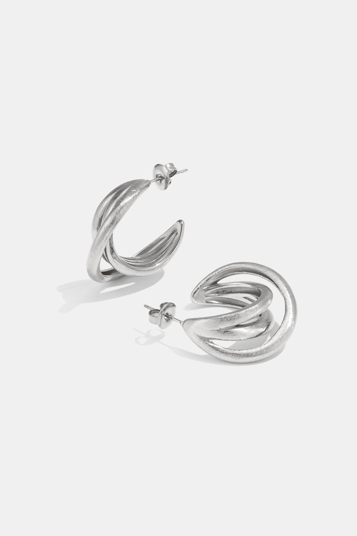 Creolen Linien Casual Daily Simple Serie Damenschmuck