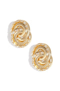Eisen Ohrstecker unregelmäßige Form Elegante Weihnachten Luxuriöse Serie Damenschmuck