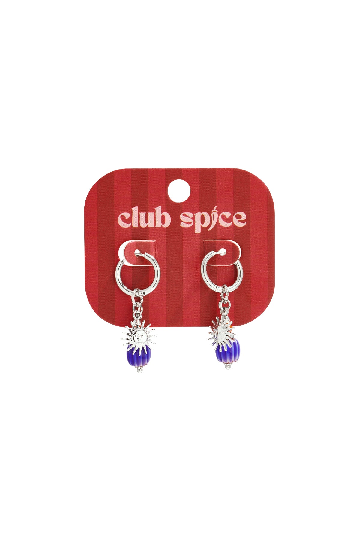 Sun Happy Charm Ohrringe