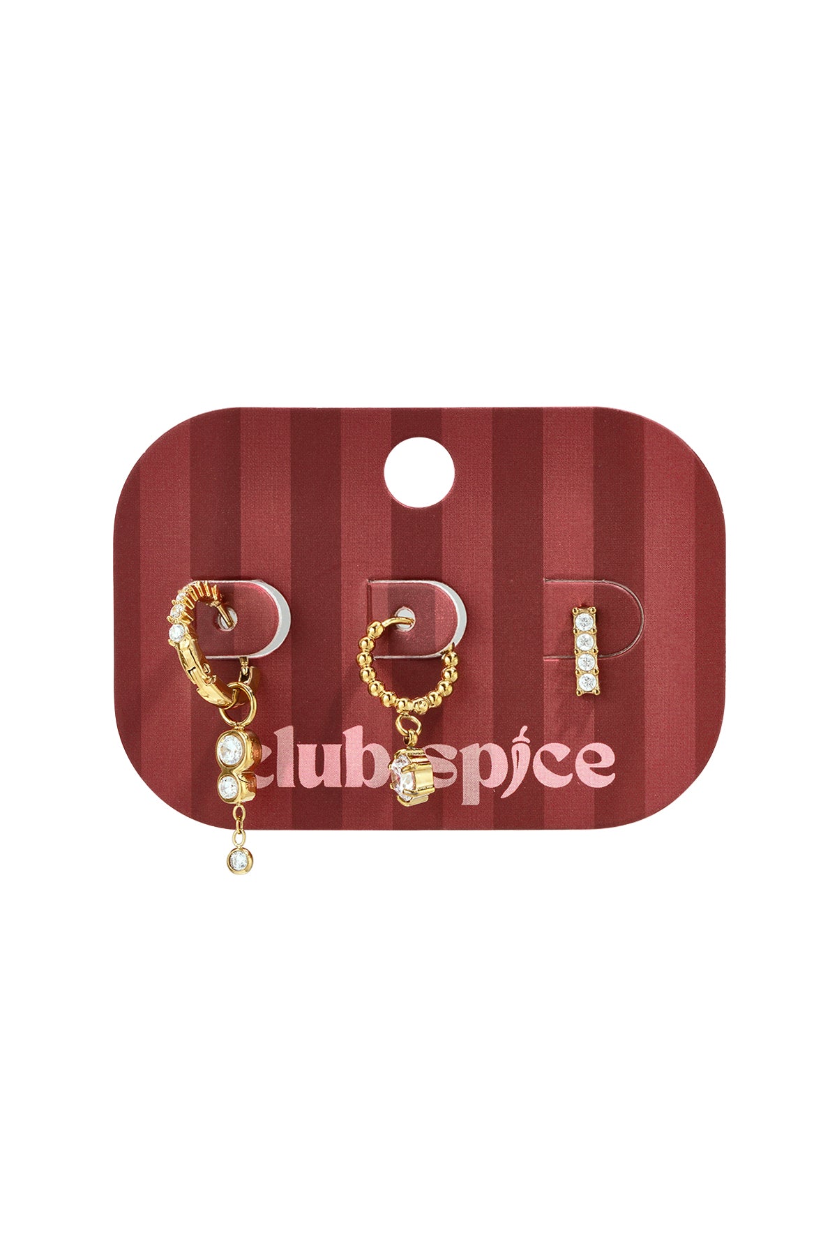 Edelstahl-Ohrring-Sets, schlicht und elegant, Serie „Damenschmuck“