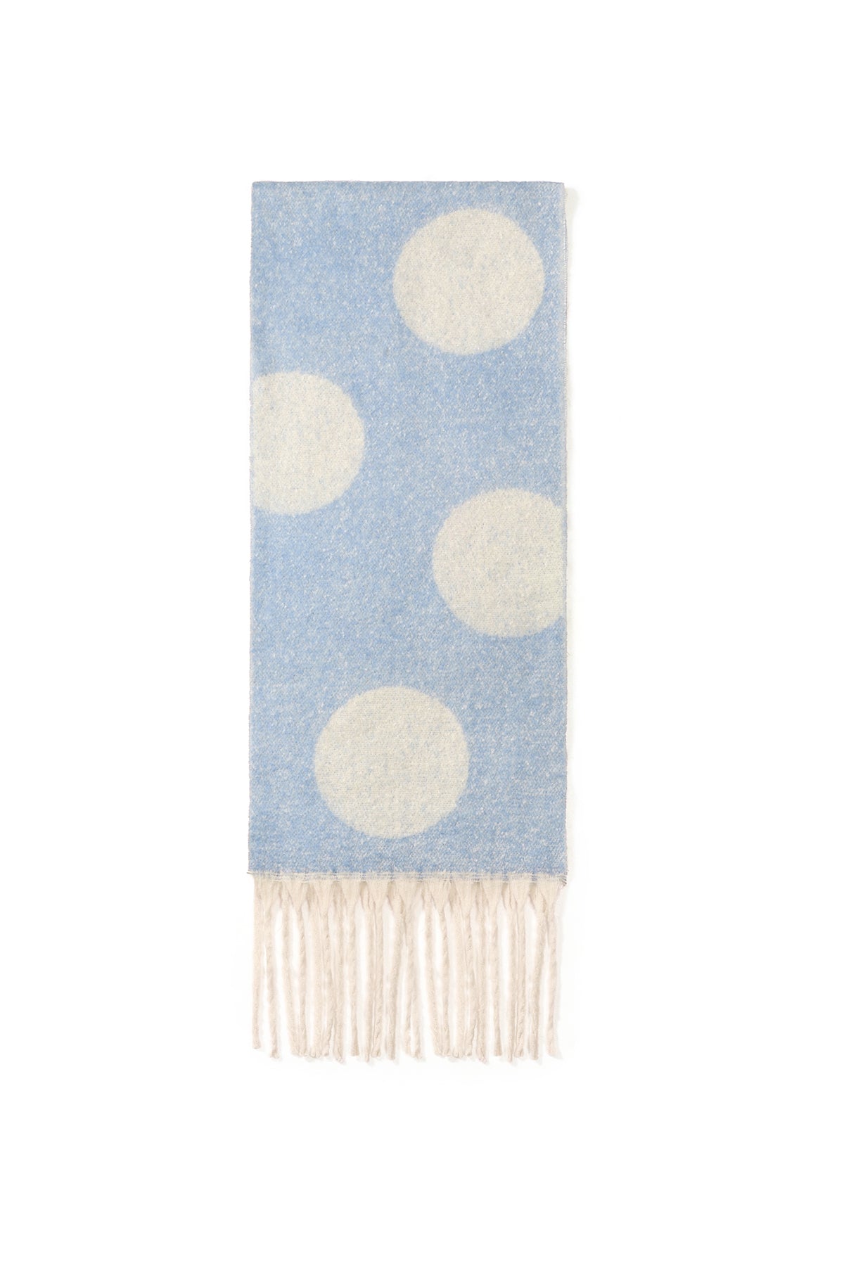 Winterschals mit Polka Dots, schlichtes Polyester, Alltagsaccessoires