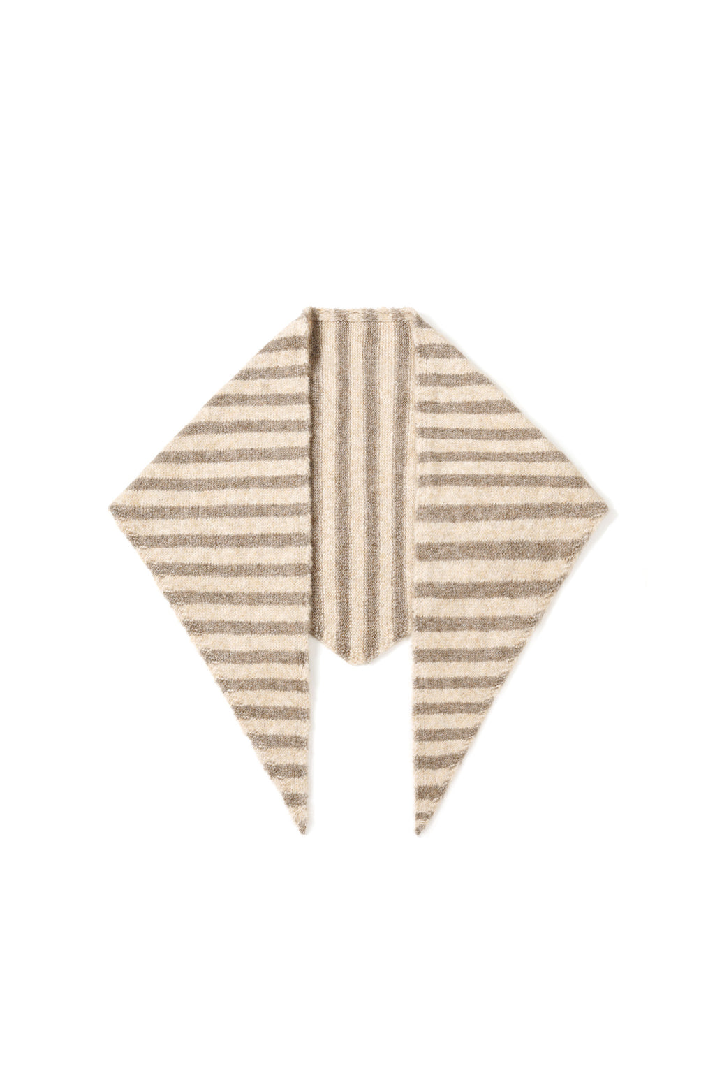 Winterschals, gestreift, schlicht, aus Polyester, Alltagsaccessoires