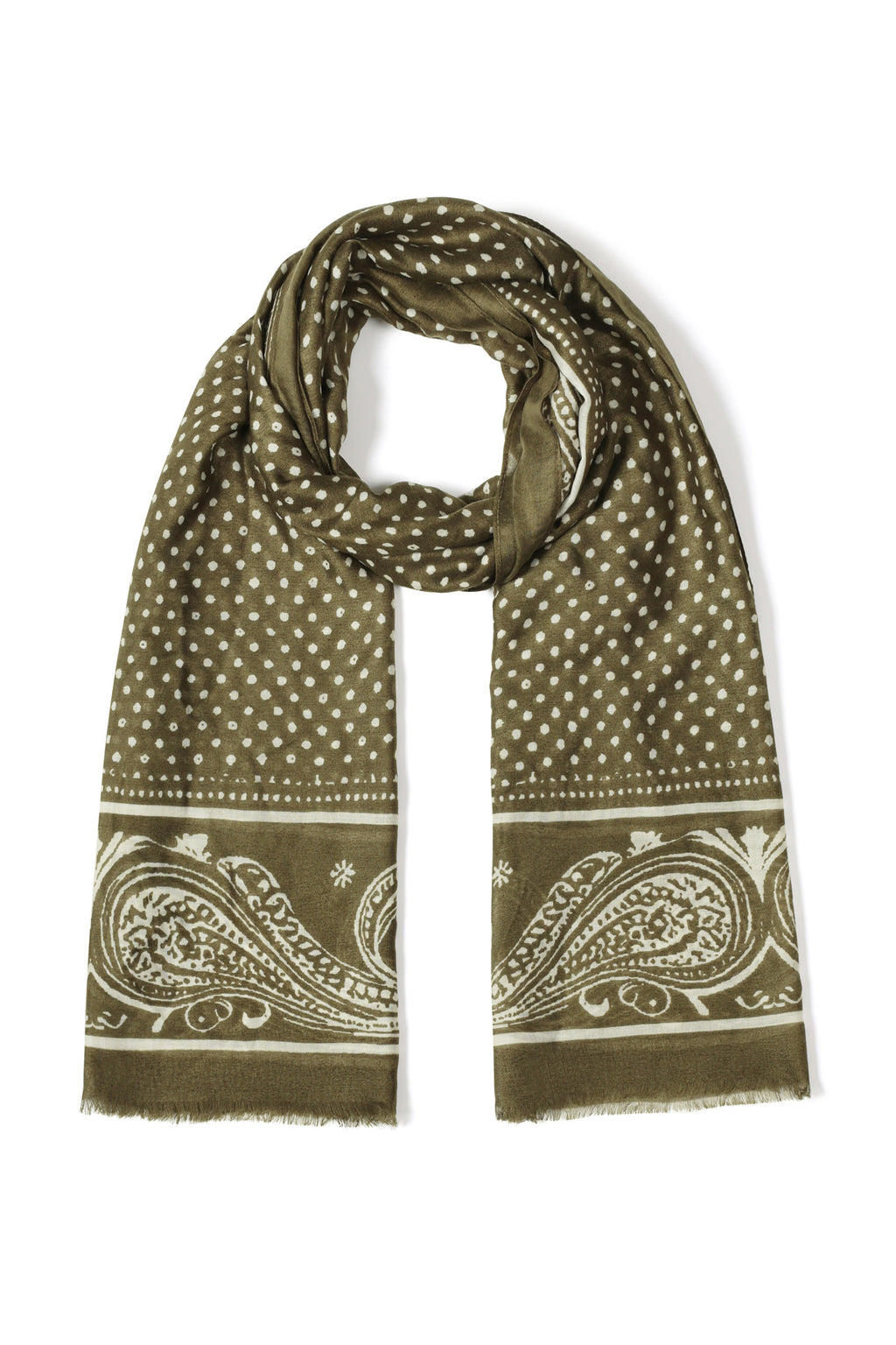 Sommerschals mit Polka Dots, schlichtes Polyester, Alltagsaccessoires