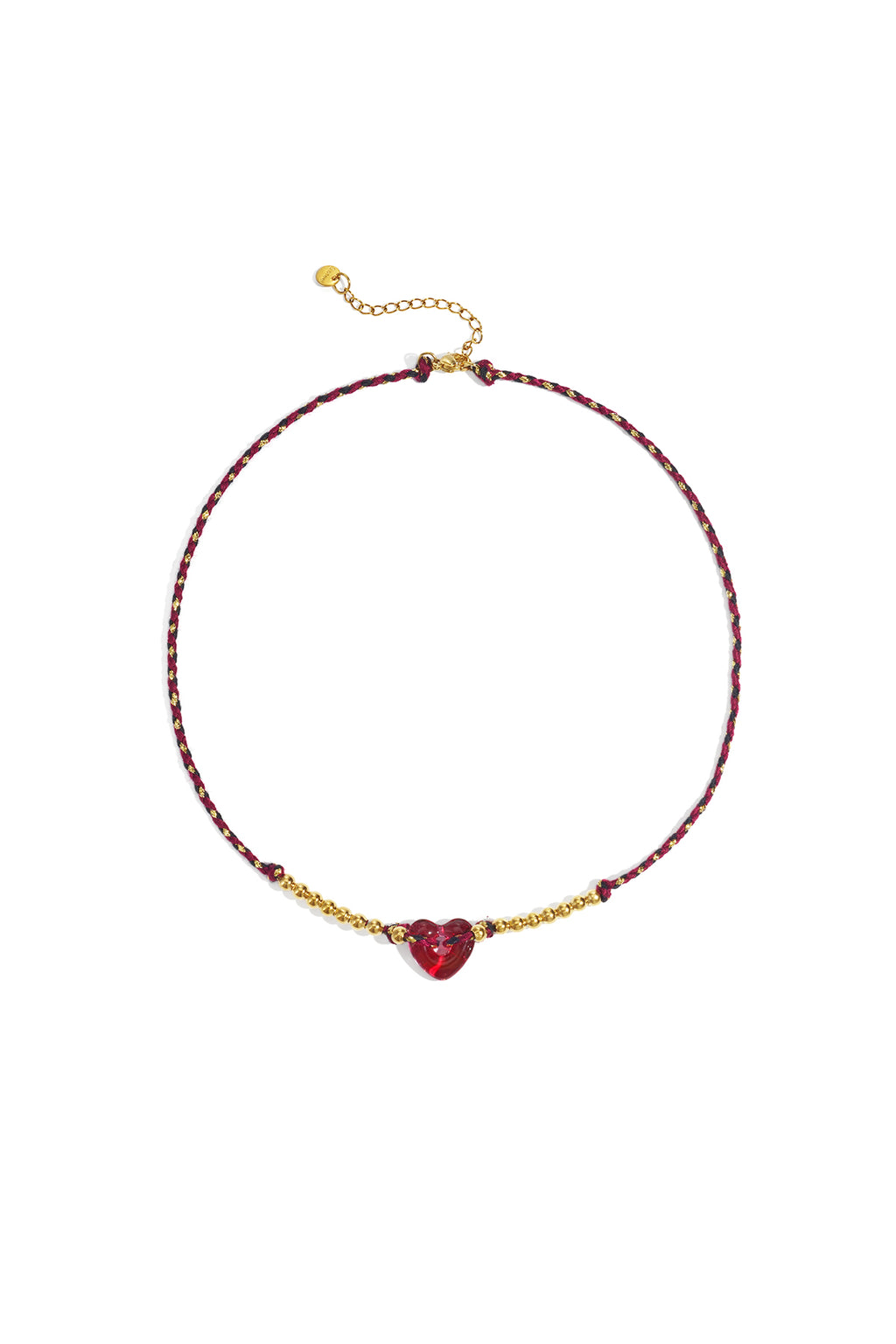 Polyester Perlen Halsketten Herz Casual Täglich Einfache Serie frauen schmuck