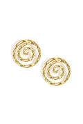 Edelstahl Ohrstecker Linien Casual Daily Simple Serie Damenschmuck