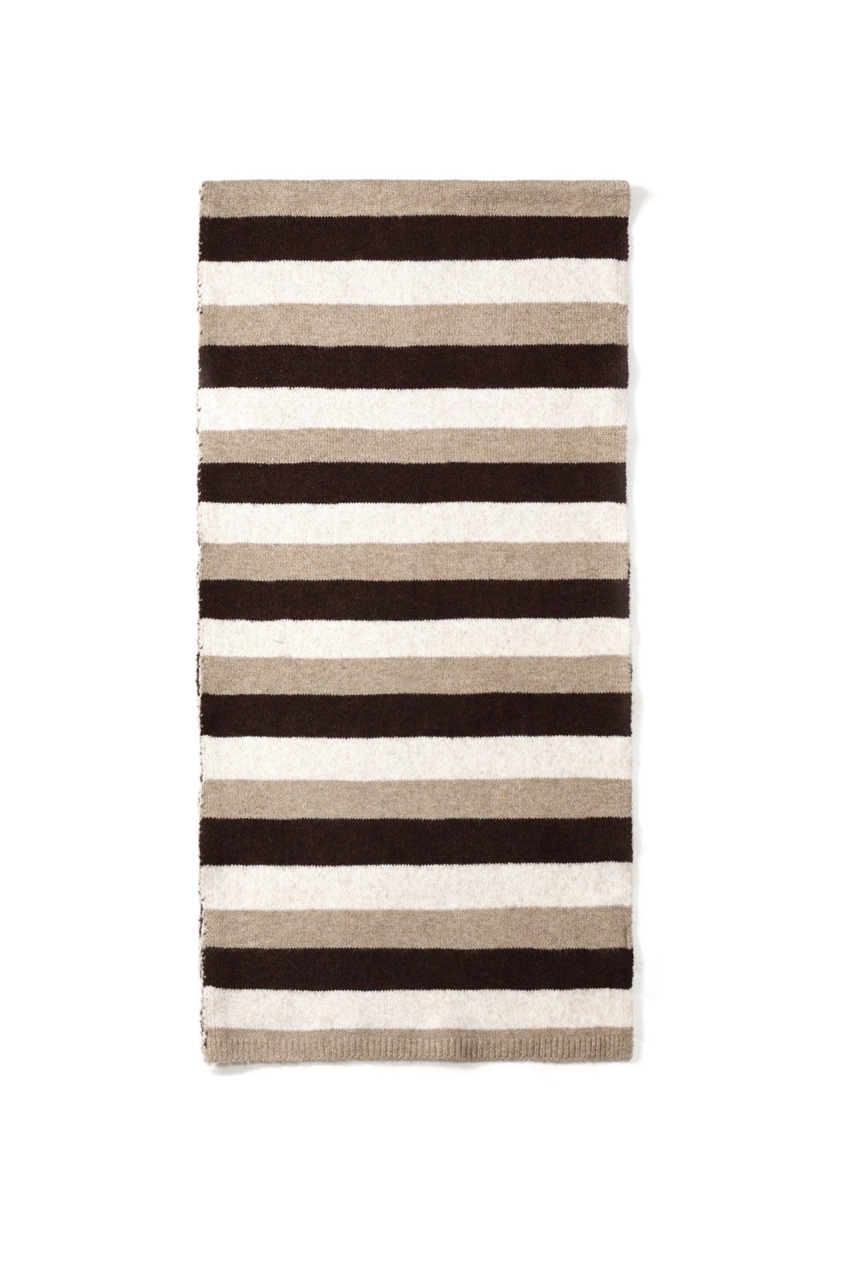 Winterschals, gestreift, schlicht, aus Polyester, Alltagsaccessoires