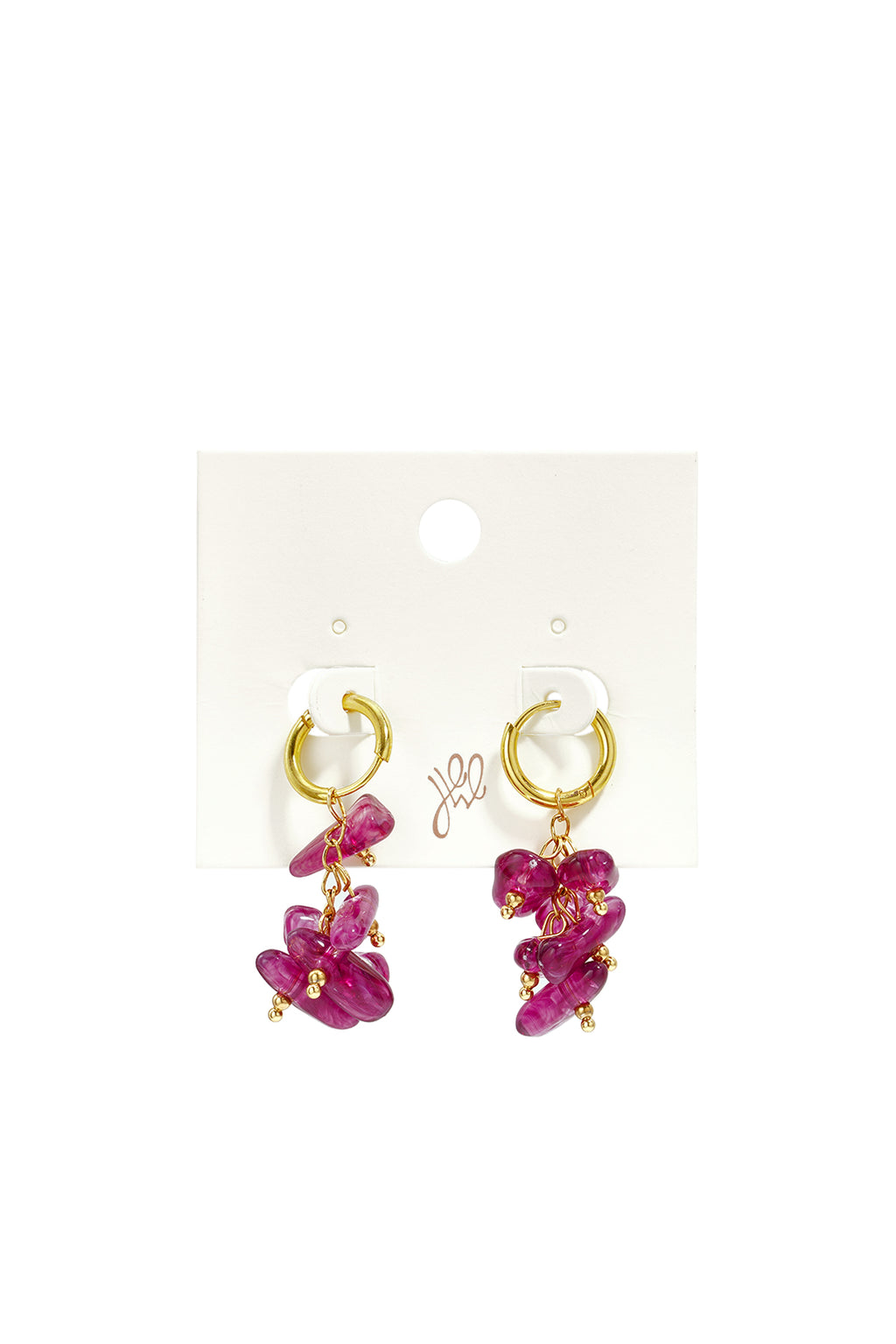 Ohrringe aus Edelstahlperlen, schlichte Alltags-Serie, Damenschmuck