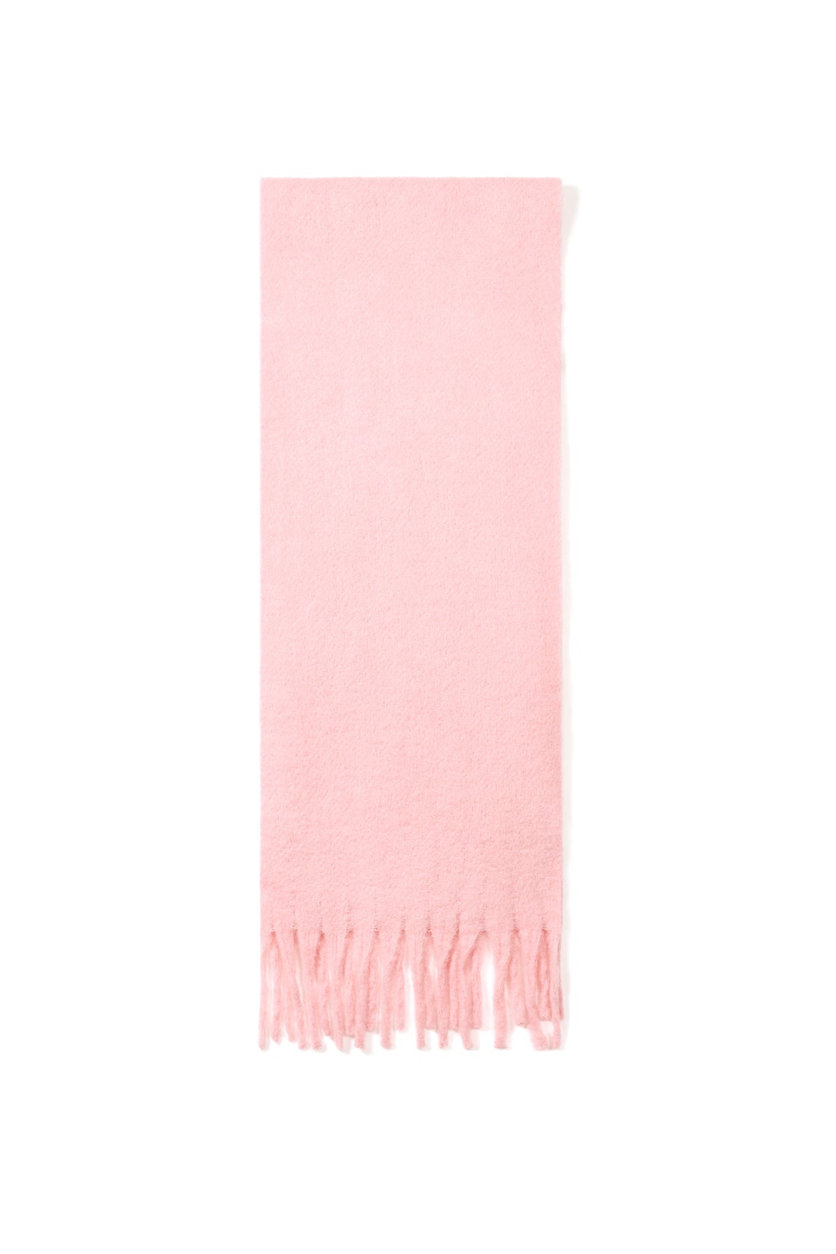 Winterschals, einfarbig, schlicht, aus Polyester, Alltagsaccessoires